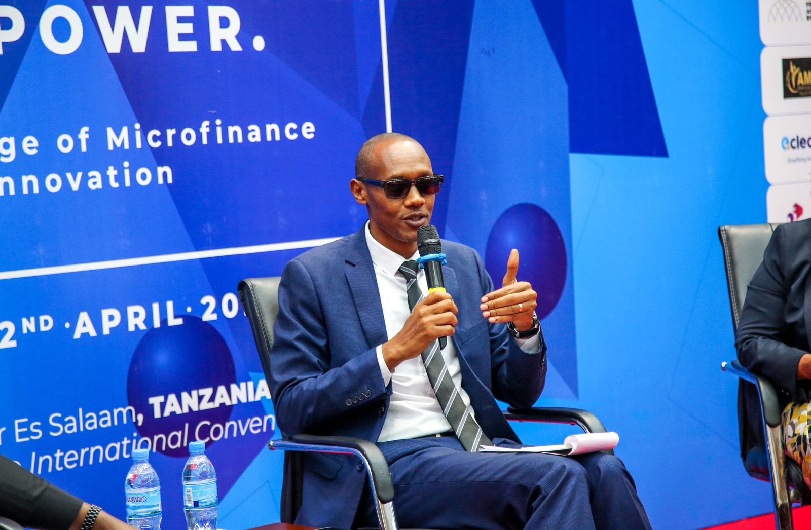 Panel discussion on microfinance innovation at a sector summit