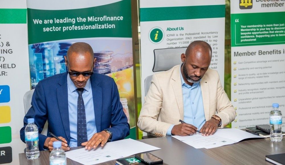 AMIR and ICPAR signed a partnership to enhance Professionalism in Microfinance Sector
